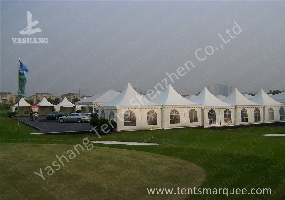 Outside Car Exhibition High Peak Array Tents Sunblock Aluminum Frame