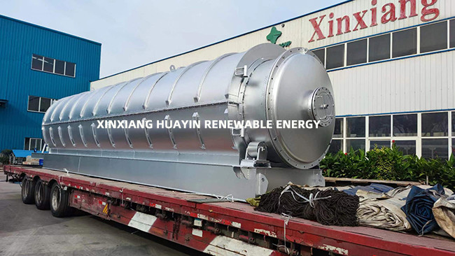 4Ton Pyrolysis Reactor Plastic To Fuel Solid Waste Pyrolysis Equipment