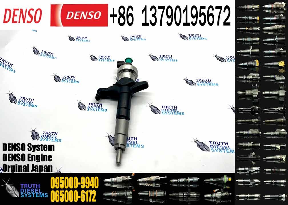 Diesel Engine Parts common rail fuel Injector 095000-9940 8-98246130-0