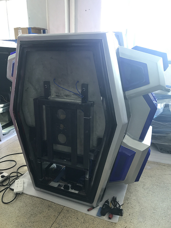 110V/220V 360 Rotation 9D VR Simulator Sheet Metal / Fiberglass Material