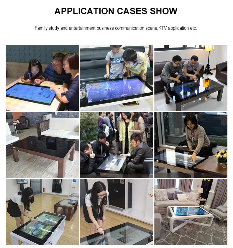 High Quality 49" Board Game Touch Table Self Service Kiosk With Good Price