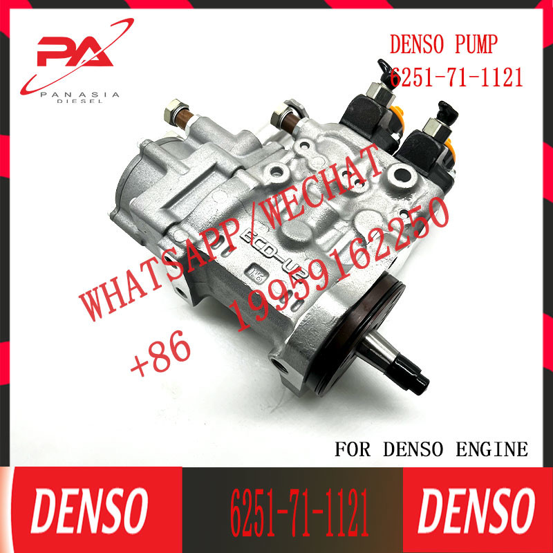 Excavator Parts 6D125 Engine Diesel Fuel Injection Pump 094000-0574 6251-71-1120 6251-71-1121