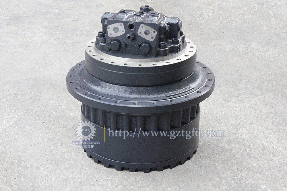 PC510-10MO Steel Polished Excavator Travel Gearbox With Motor Spare Part 2A8-27-00111/2A8-27-00121