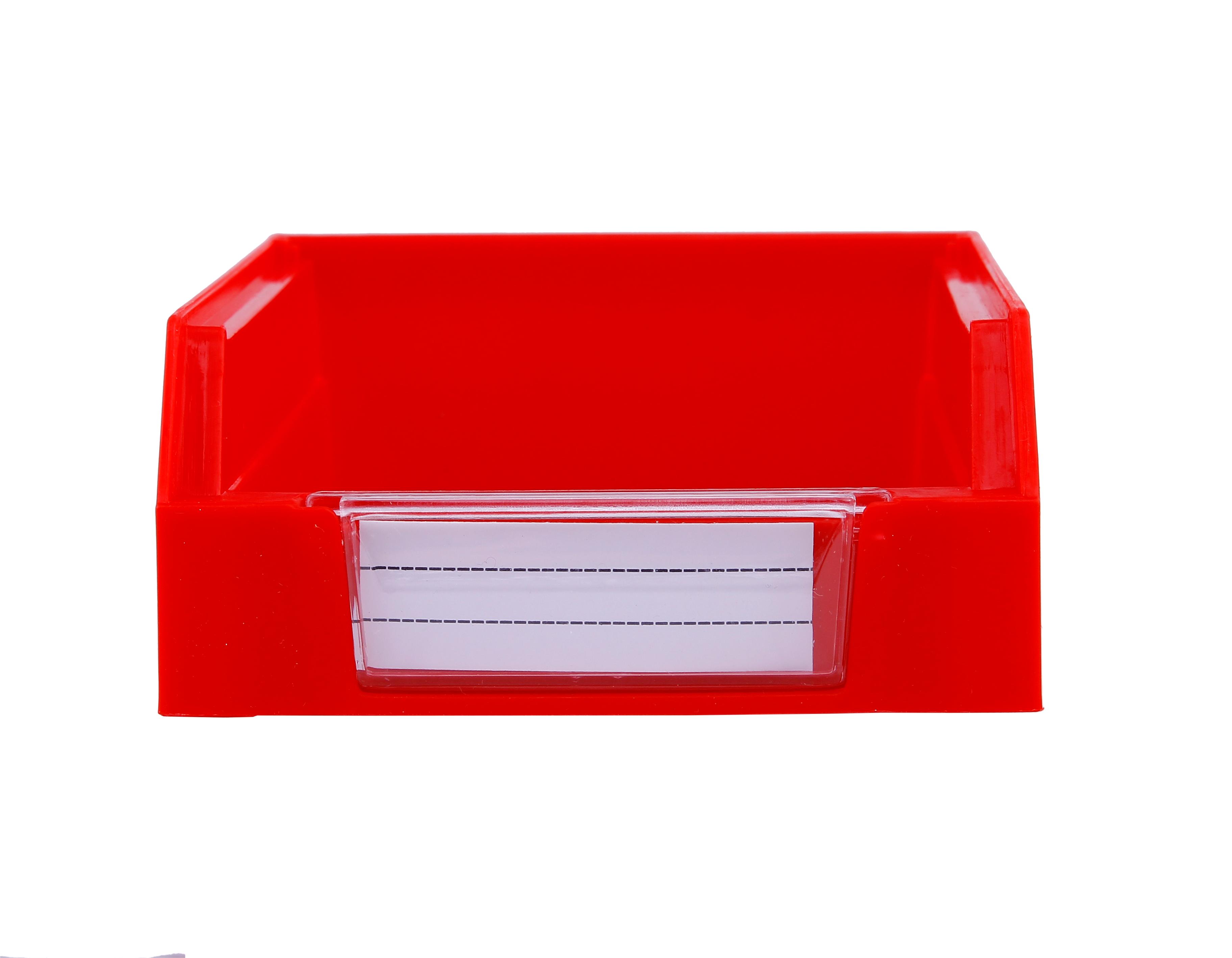 Eco-Friendly Stackable Hanging Plastic Storage Bin Shelf Rack Organizer 105x110x50mm