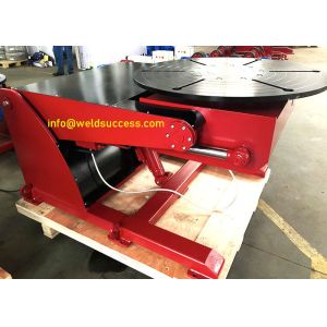 Hydraulic Titling And Rotary Welding Positioner Turntable 3 Tons