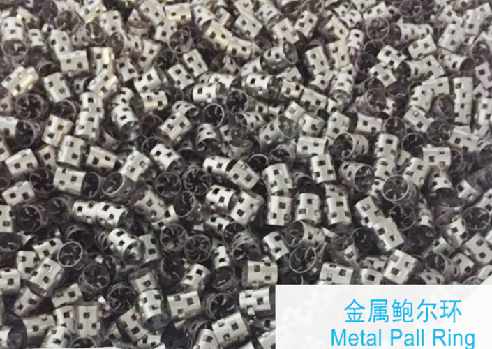 Ss304 Carbon Steel Metal Tower Packing Pall Ring 50*50*0.6mm