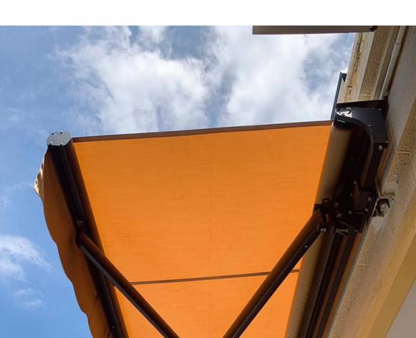 Aluminium Awning Folding Shade Aluminium Awning Chain Arms Acrylic
