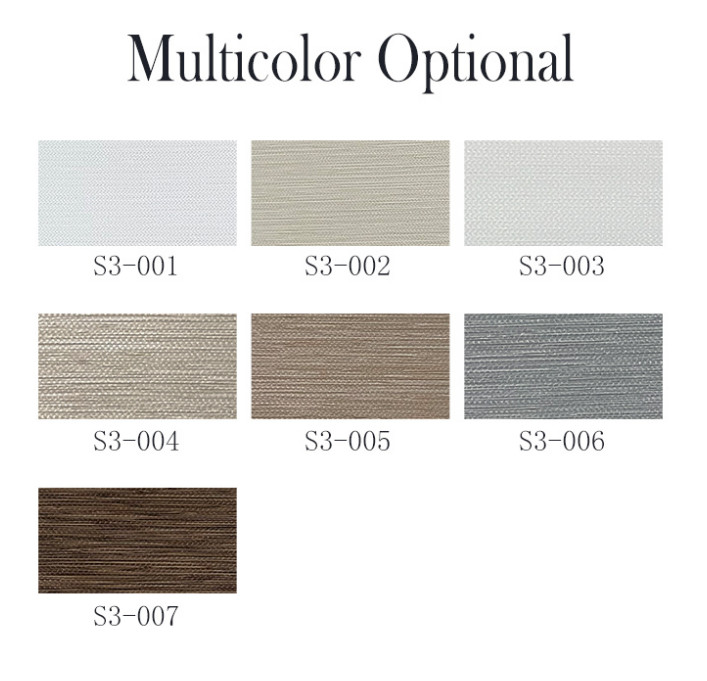 multicolor Smart Cordless Curtain Blinds
