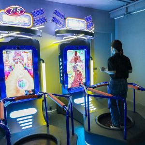 Full HD Camera Tracking Motion-Sensing Trampoline Responsive Sensing System