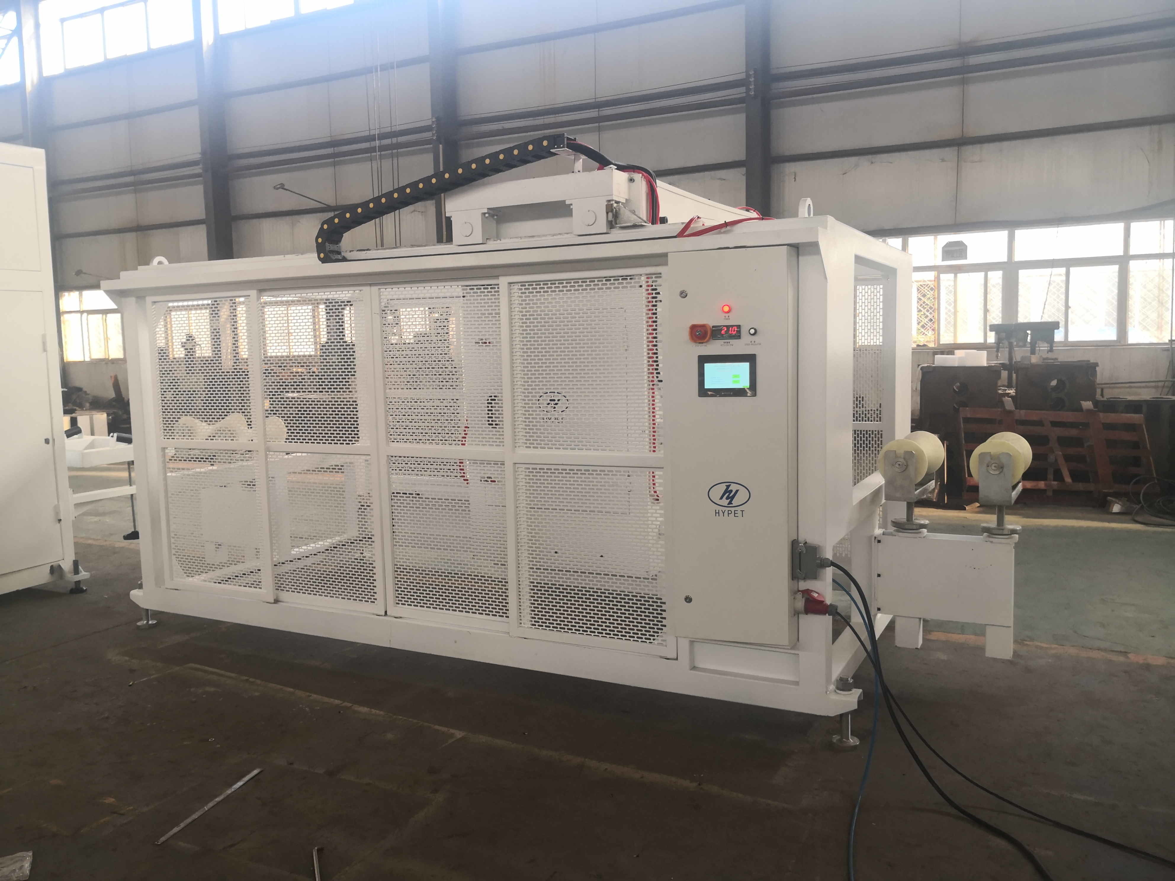 315/355/400/500/630mm 12"-24"inch PVC UPVC Pipe Production Line With HYPS120/28 Parallel Twin Screw Extruder