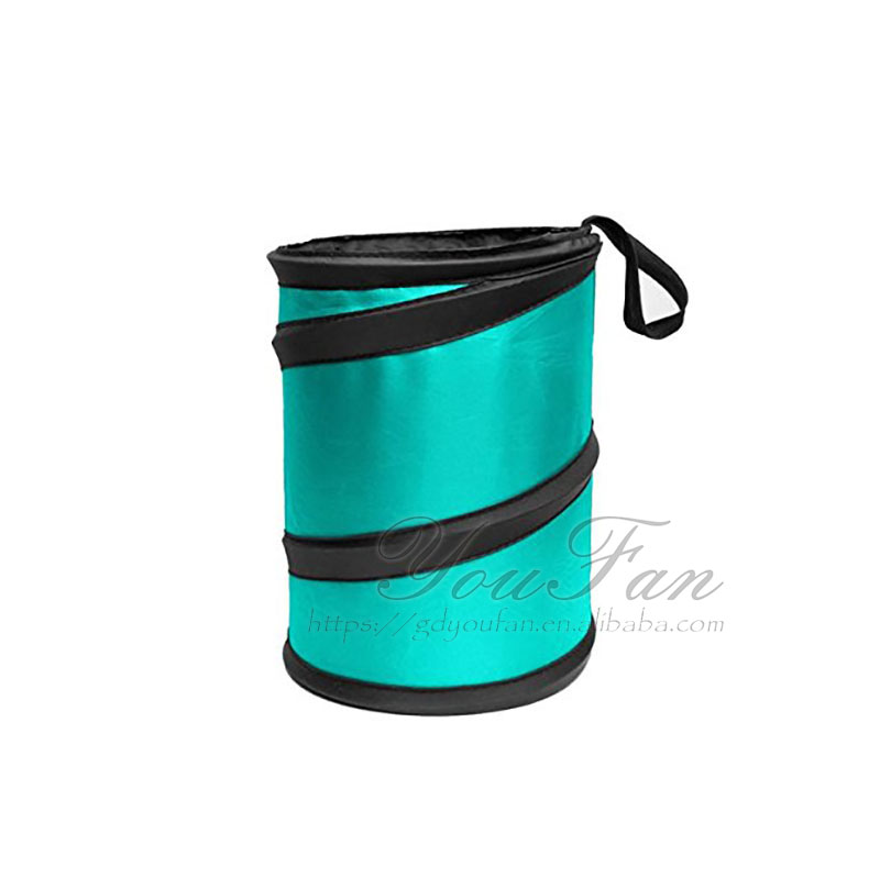 Portable Collapsible Car Trash Can Waterproof Garbage Container