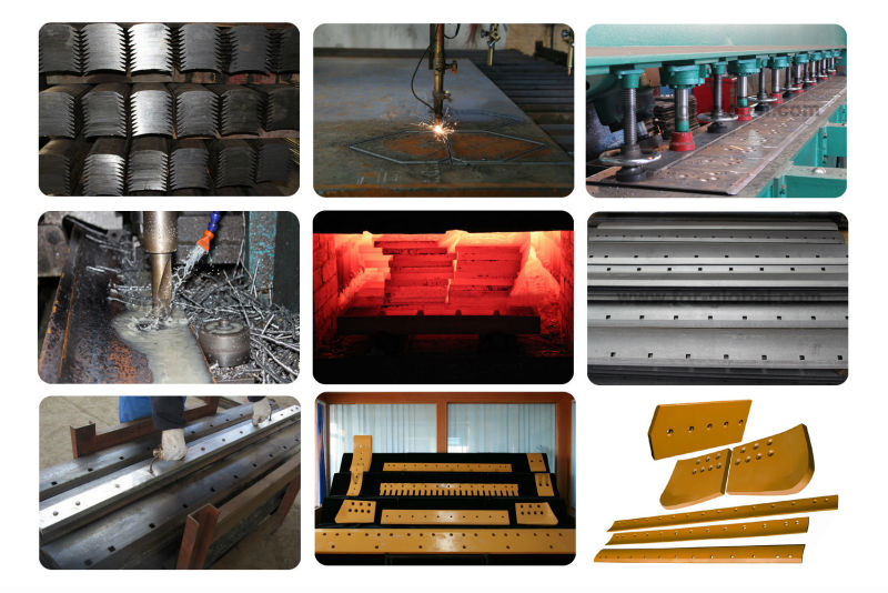 High Hardness Bulldozer Cutting Edges End Bits With Surface Hardness HRC45 For D10 Dozer