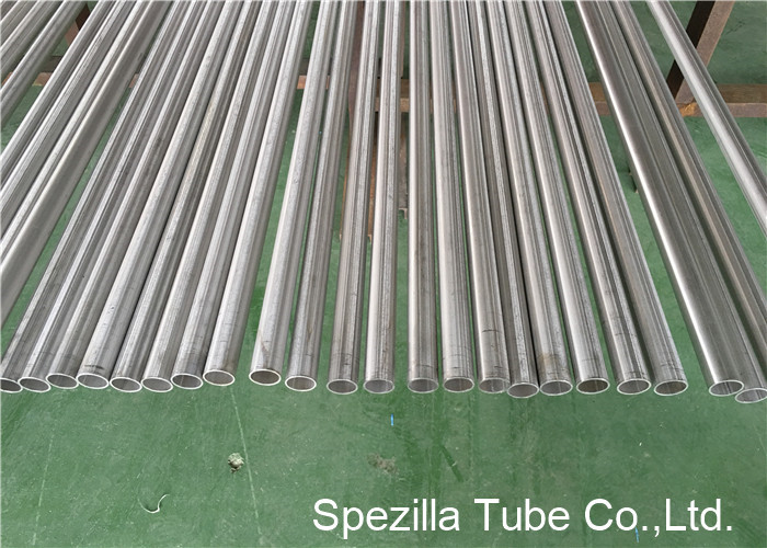 Not Annealed brushed stainless steel tube EN 10217 7 Corrosion Resistance