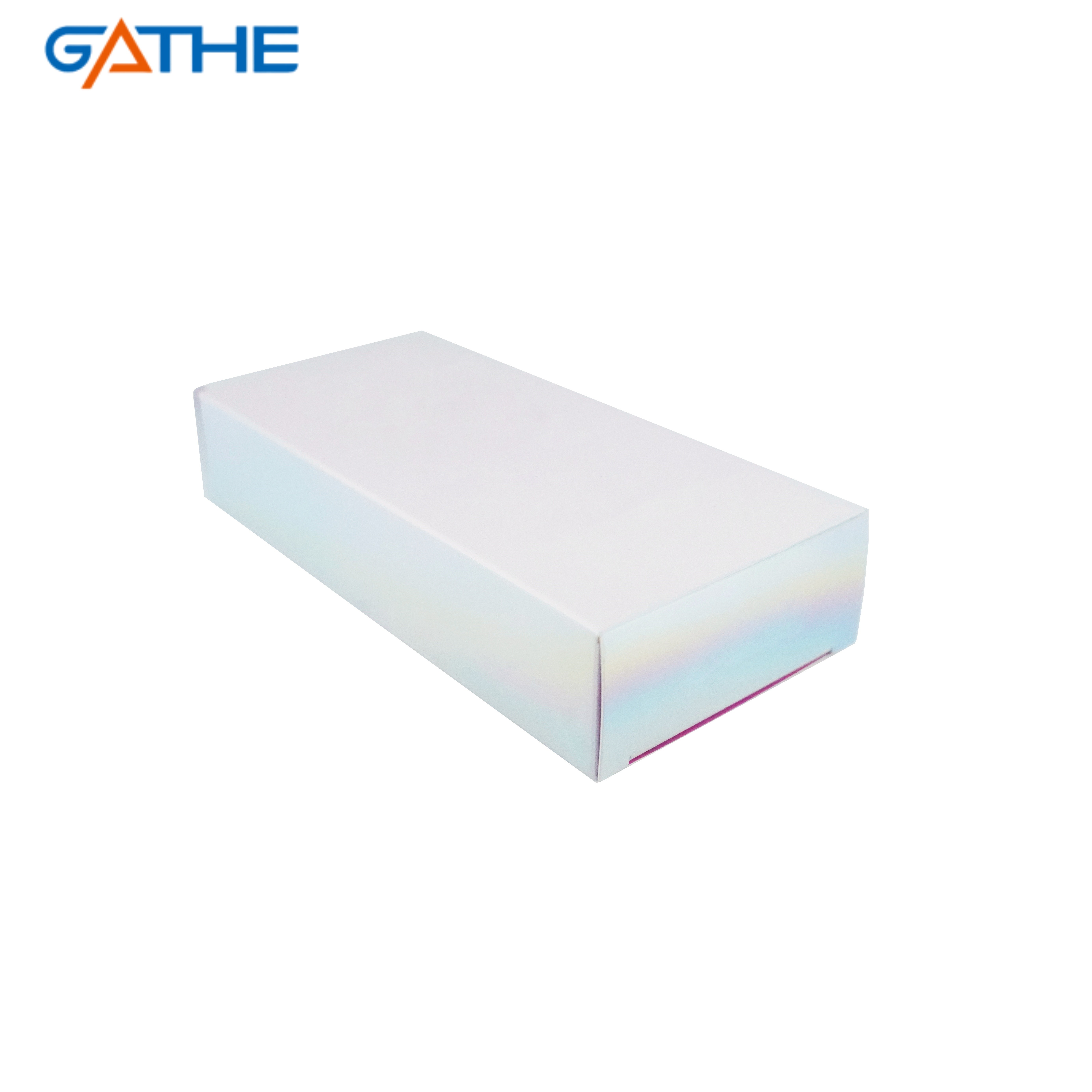 Custom Logo Luxury Laser Color Folding Gift Box Cosmetic Lipstick Storage Packaging Box
