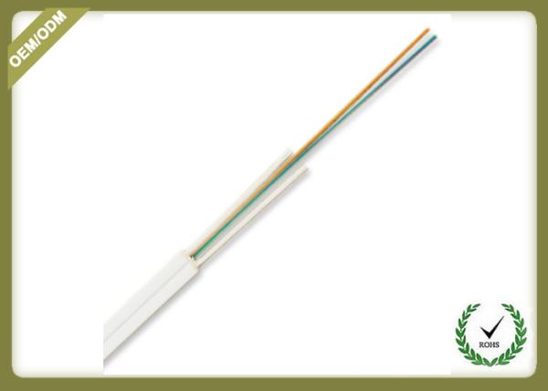 3.0 * 2.0mm Diameter FTTH Fiber Optic Cable , Fiber Optic Drop Cable With LSZH