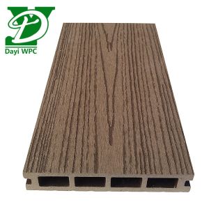  Modern Waterproof WPC Decking with Hollow Design Manufactures