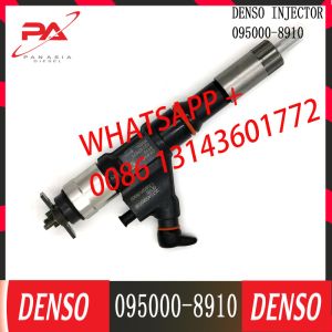 095000-8910 Diesel Engine Common Rail Injector 095000-8911 VG1246080106 For