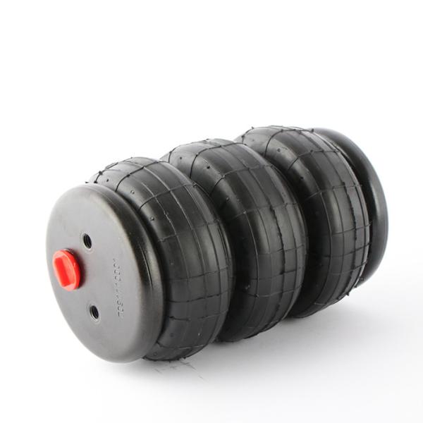TS16949 Suspension Air Springs Airsustech 3B2300 Triple Convolutions For Pipe