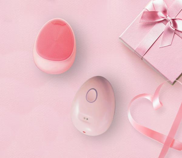 Silicone Ultrasonic Facial Brush High Frequency Vibration Deeply Cleansing