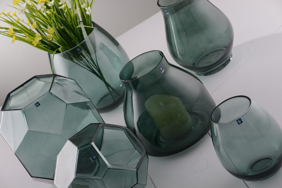 Creative Colored Glass Vase