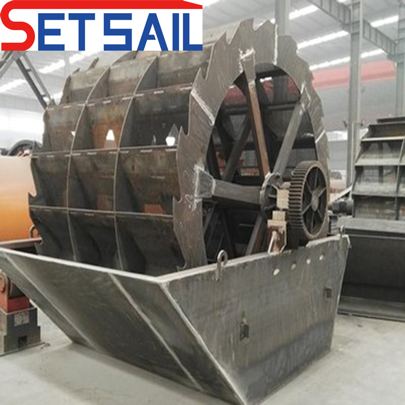 Made in China Factory Wheel Sand Washing machine Used in River