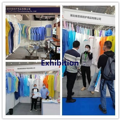 Customized Yellow Disposable Coverall Chemical Resistance Protective Suit