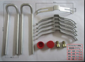 DAF Bus Brake Pads 0.35~0.45 Friction Coefficient Emark Certificate