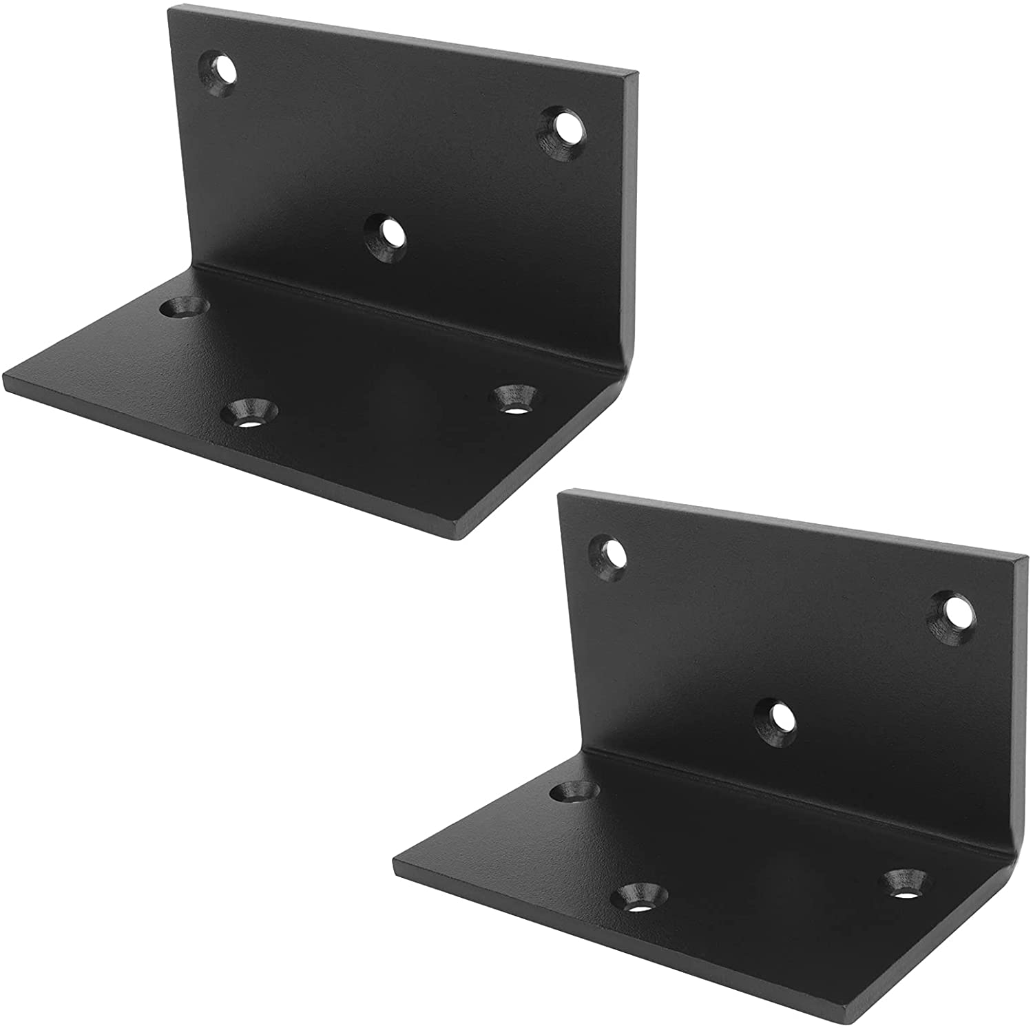 3mm Thickness L Bracket Angle Bracket Iron Right Metal Angle Bracket with Included Hardware