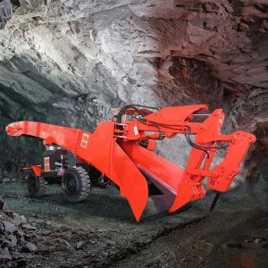 CE Underground Crawler Mucking Loader In Mining Multiple Functions