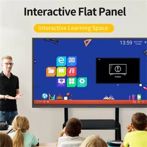 Qtenboard Multimedia All in One PC i5 i7 LCD Interacvtive Flat Panel 55 Inch for