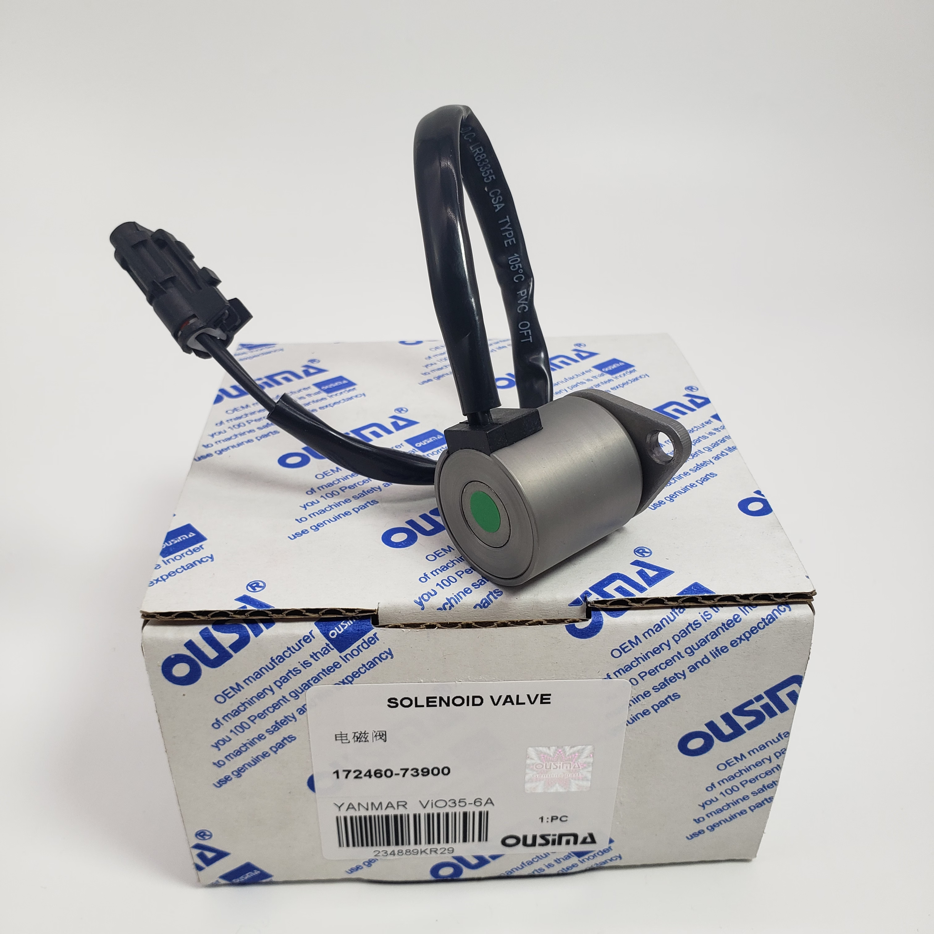 172460-73900 Main Pump Solenoid Valve For YANMAR VIO35-6