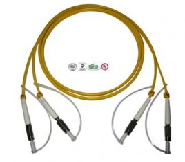 DIN Type Fiber Optic Patch Cord APC, 6 Core 8 Core Cable OEM ODM