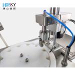 Desktop 15ml Rotary Type Bottle Filling And Capping Machine With Automatic