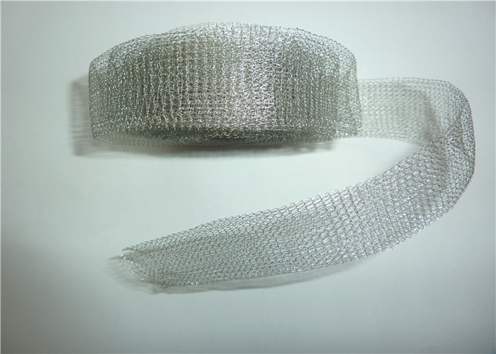 25.4mm RFI / EMI Shielding Tape Monel Knitted Wire Mesh Tubing