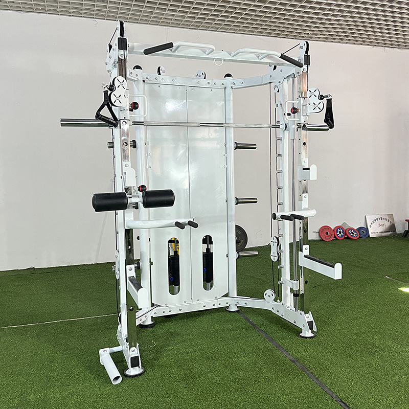 Multifunctional All-in-One Trainer Smith Machine Squat Rack