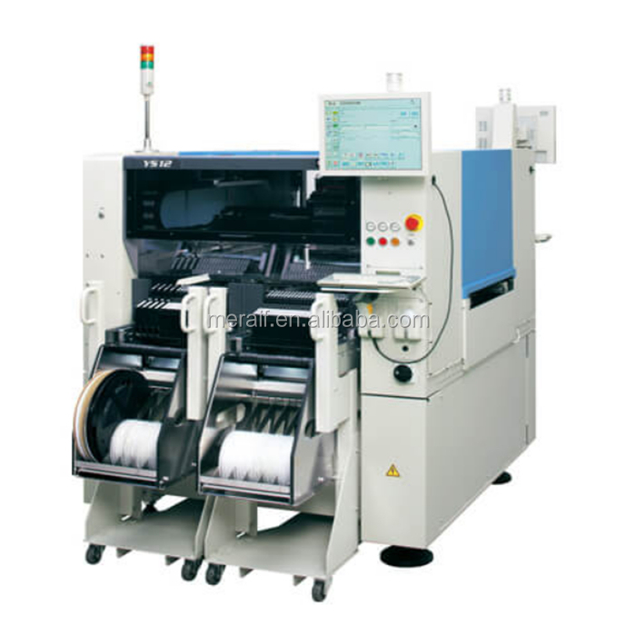YAMAHA chip mounter YV100X LED Pick And Place Machine With 1.2m PCB Pneumatic Feeder
