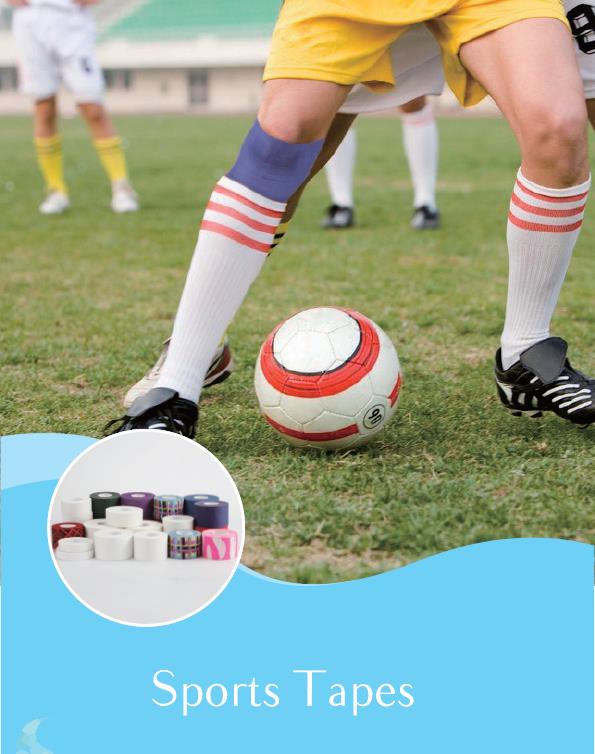 100% Cotton Athletic Medical Sports Tape for Leg Guard & Hand Guard