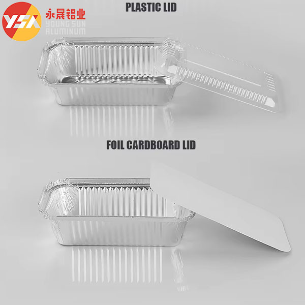 Aluminum Take Out Containers 450ml 500ml 750ml Foil Tin Trays Aluminium To Go Containers