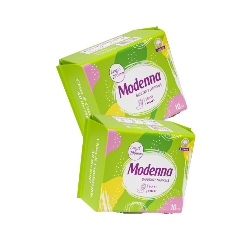 Disposable Female Care Cotton Anion Sanitary Pad Napkin For Women