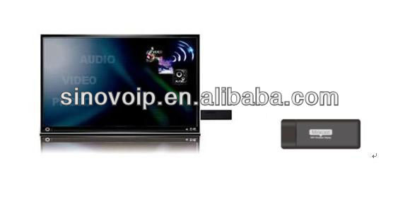 Convenient dongle with all share miracast wifi display