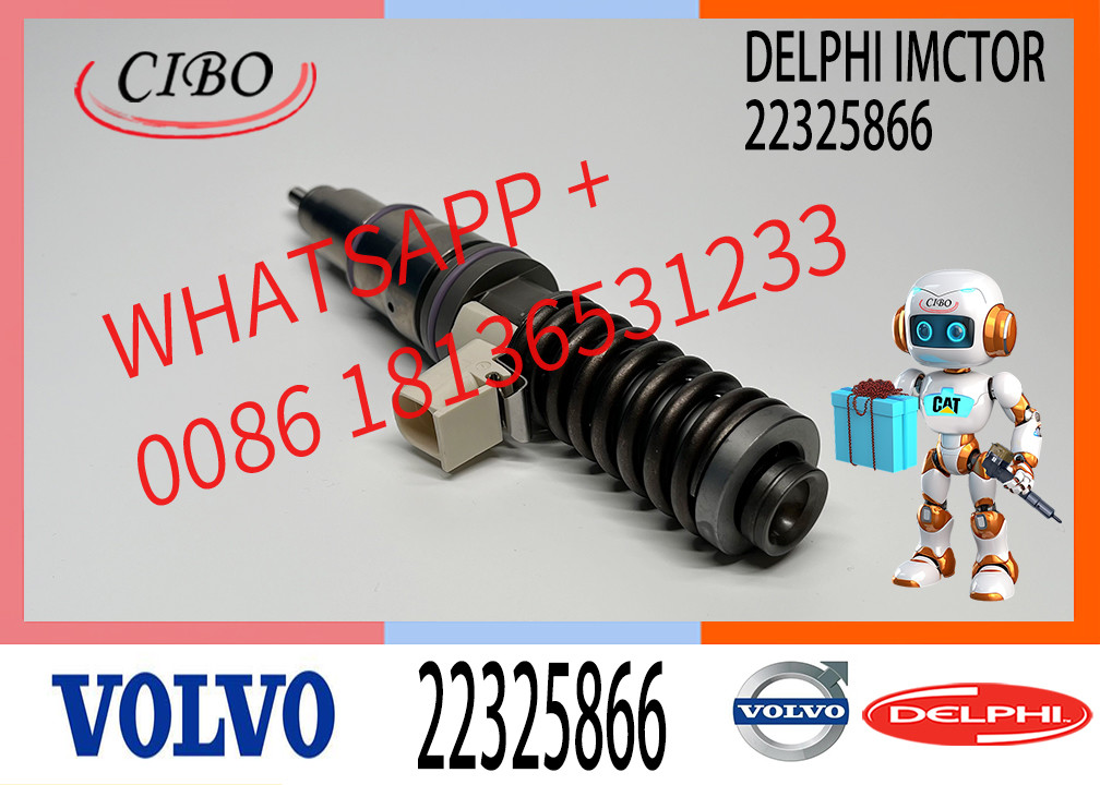 Fuel Injector 22339883 22325866 BEBE4D48001 3801617 For VOL-VO Penta TAD1140VE TAD1151VE TAD1152VE TAD1141VE TAD1142VE