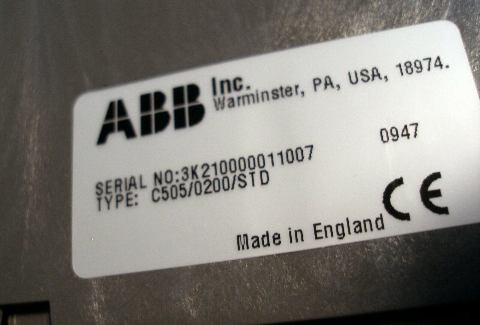C5050200STD PROCCESS CONTROLLER 85-265 VAC 50/60 HZ STANDARD BUILD