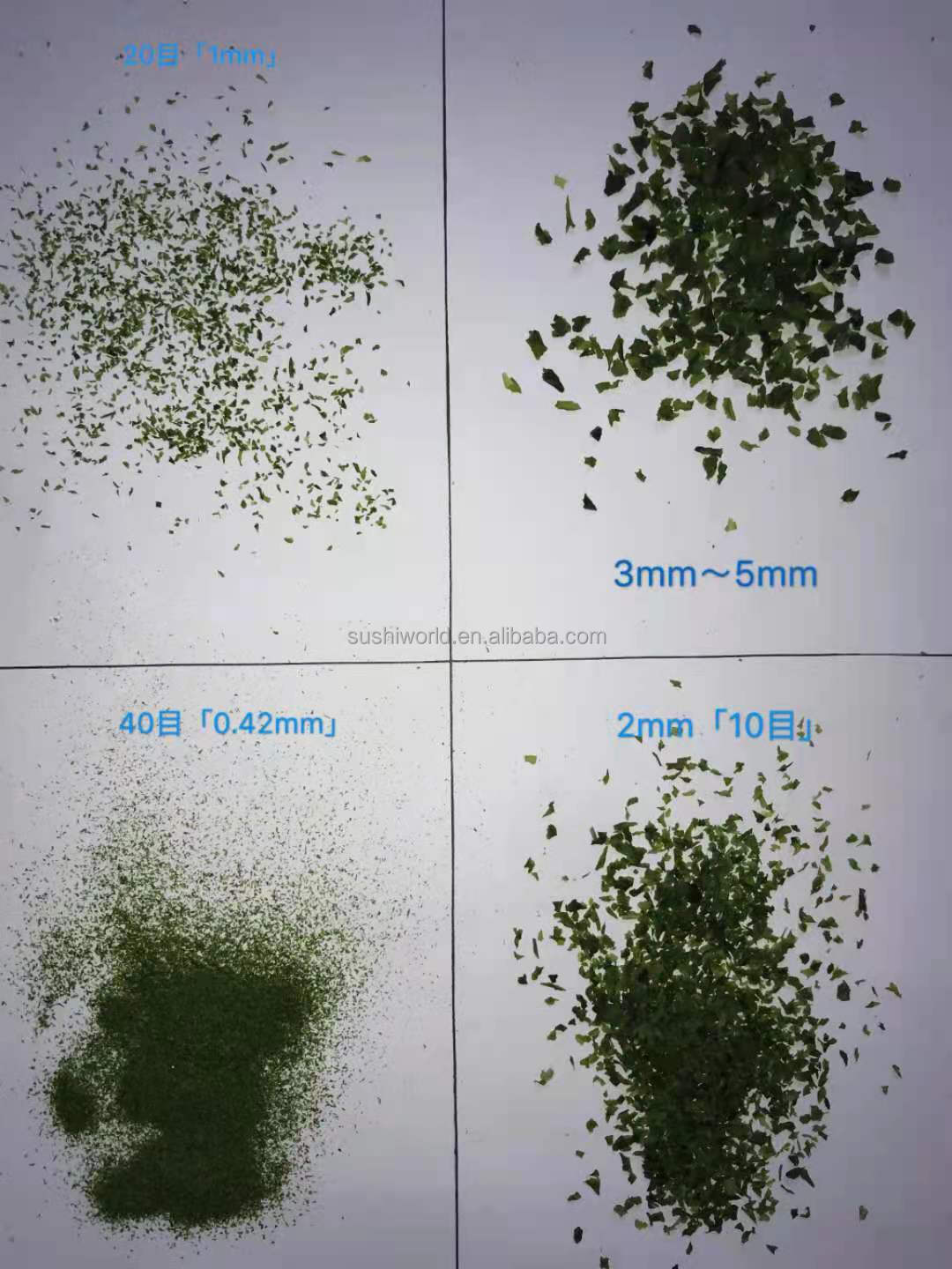 Processed Seasoned Dried AOSA Aonori Ulva Flakes with Normal Ingredients