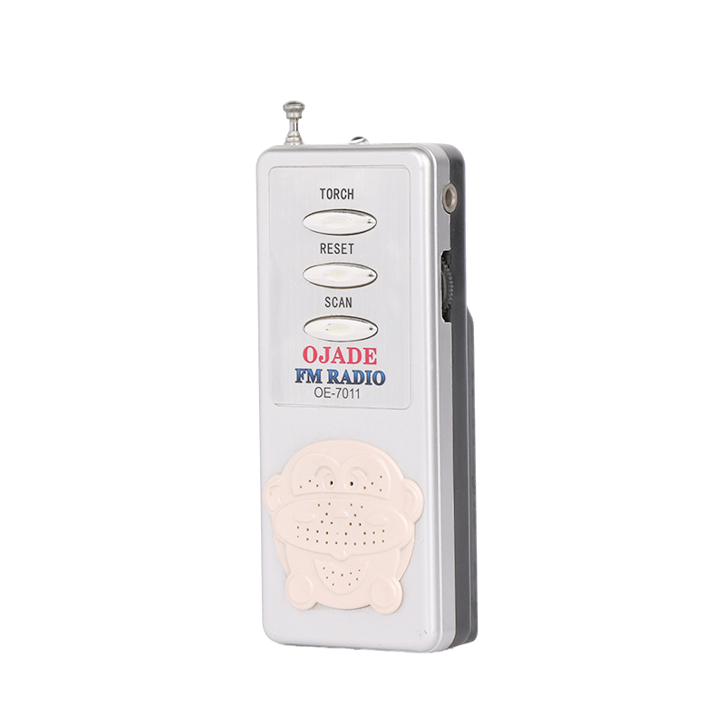 OEM FM Speaker Radio With Dry 2*AA Battery And FM Frequency 88-108MHz
