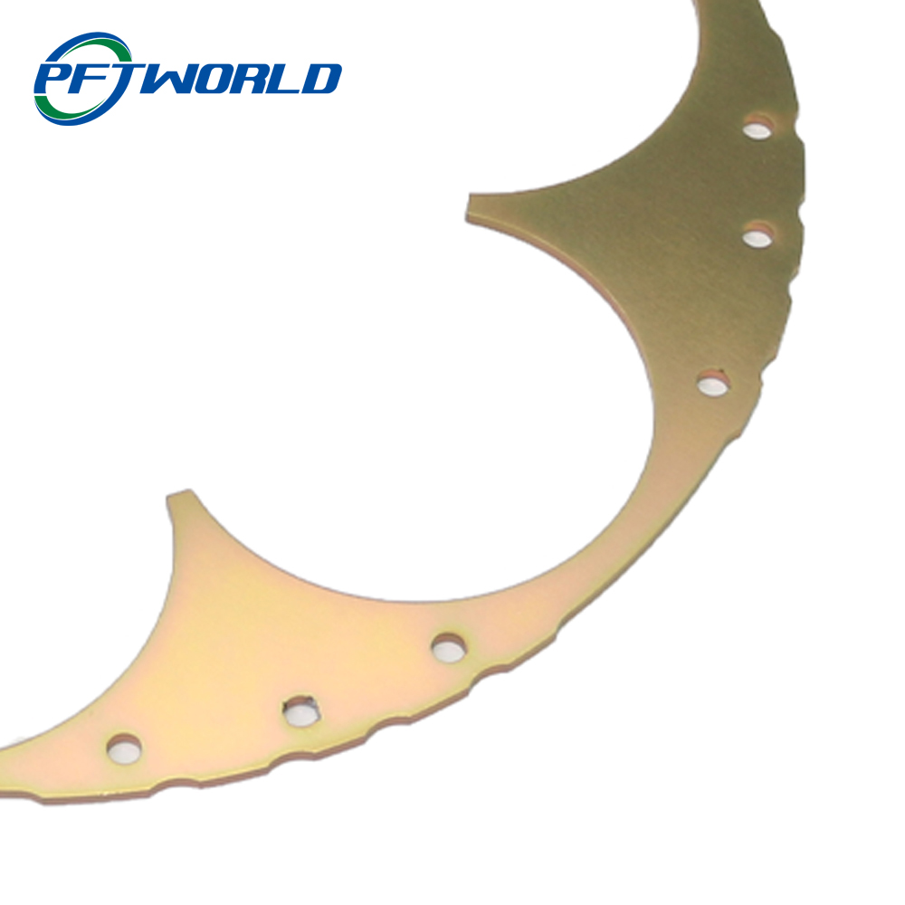 Custom size Sheet Metal Fabrication Parts Laser Cutting Brass Accessories