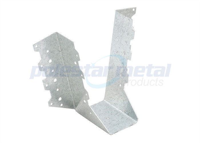 Galvanised Steel Construction Hardware , Connecter Pine Joist Hangers For Steel Beams