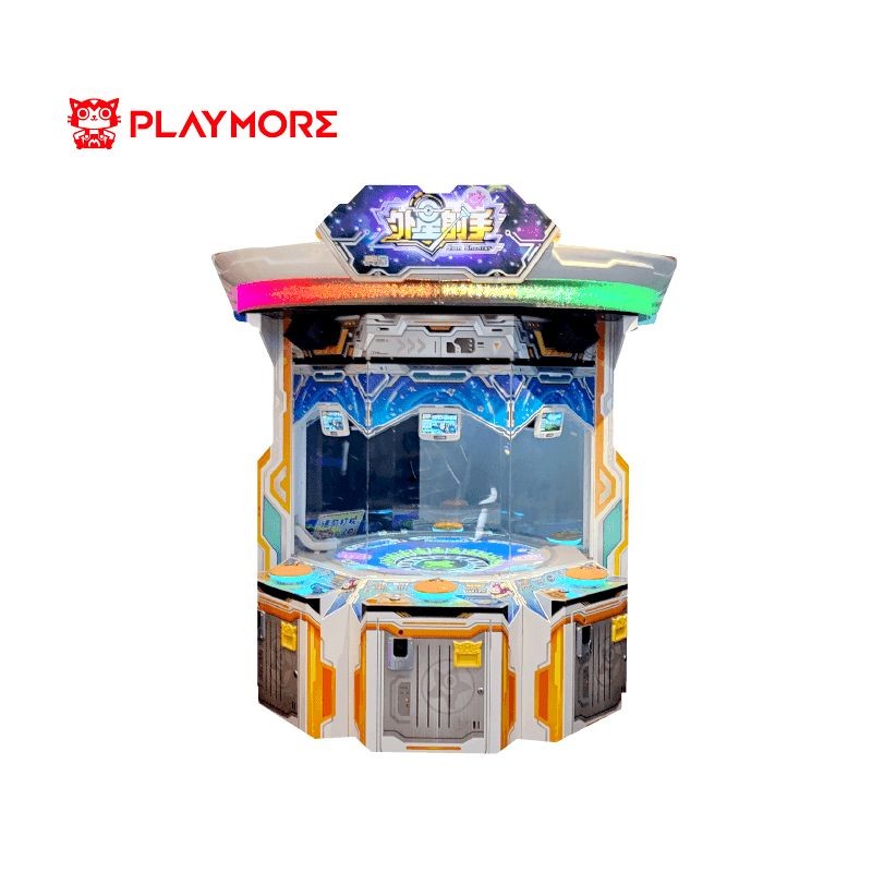 Mechanical Lottery Galaxy Game Arcade Machine 6 Players Challenge Super Bonus