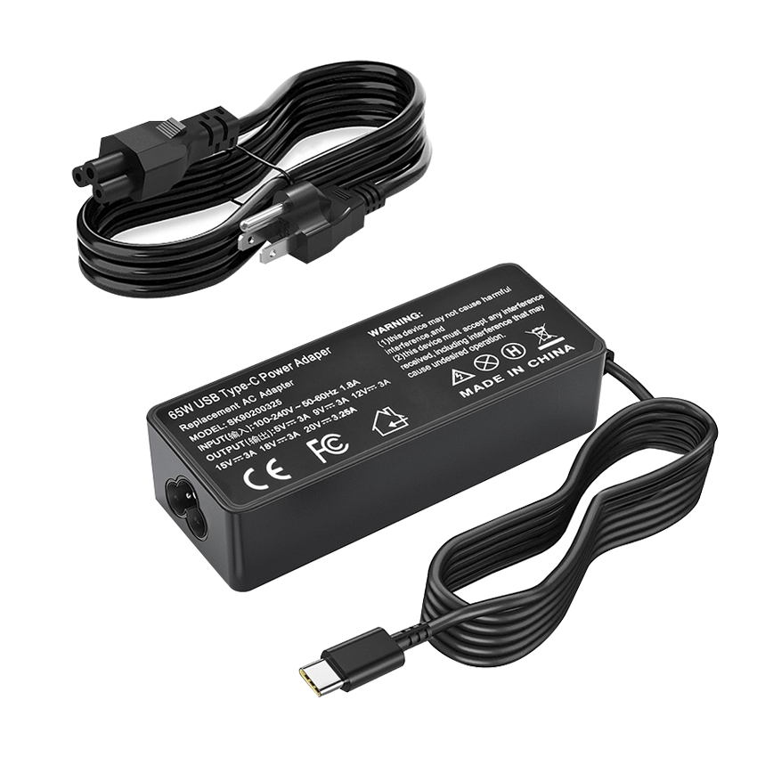 PVC Jacket 18W 36W 12V Adapter Wall-Mounted Usb-C 9V 3A 5V 3A Power Supply Laptop Type c Charger