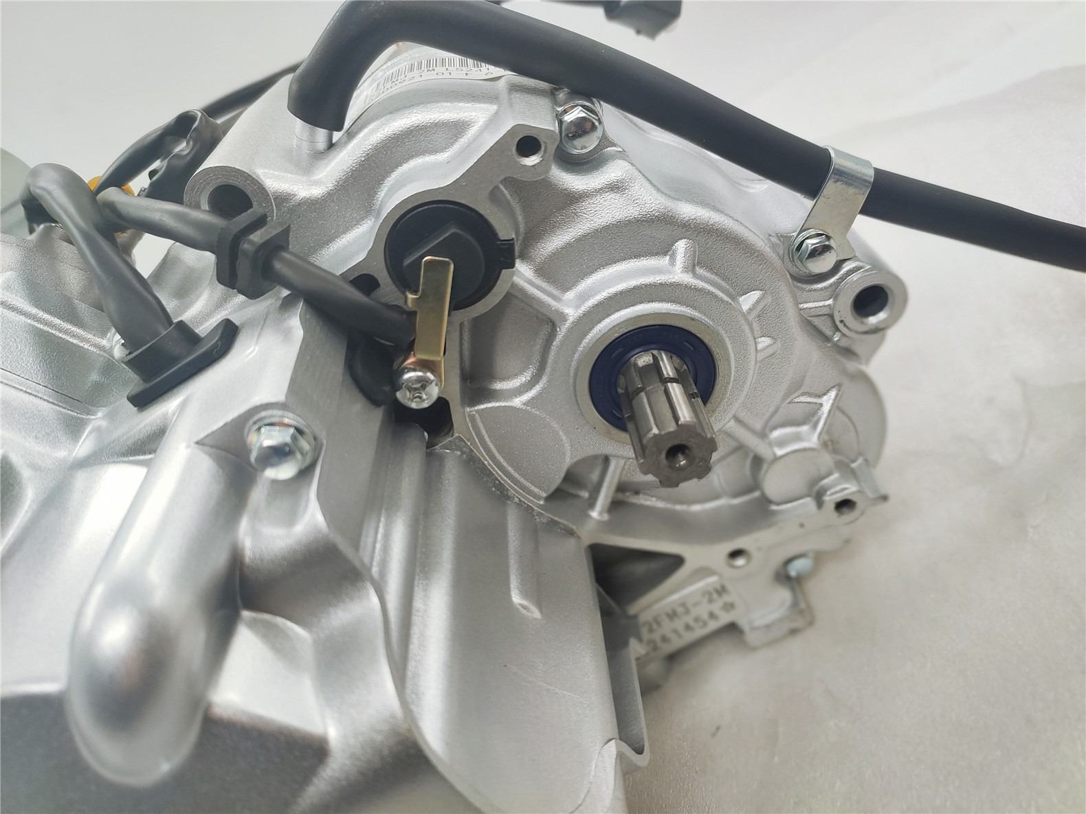 Silver DAYANG LIFAN 125CC Nature AIR-cooled Motorcycle Engine Assembly 3 Wheel Cargo Tricycle Single Cylinder Style Origin