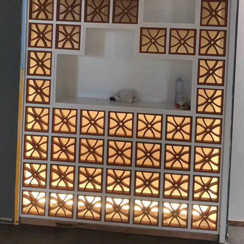 Courtyard Jali Hollow Decorative Terracotta Bricks Window Perforated Wall Tiles